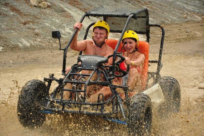 From Side: Rafting & Buggy Safari & Zıplayn with Lunch & Transfer - Zipline views above the canyon