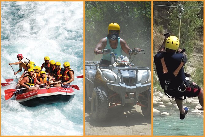 Full-Day Adventure 3 in 1 activity from Antalya to Köprülü Canyon National Park - What the $57.83 price really covers