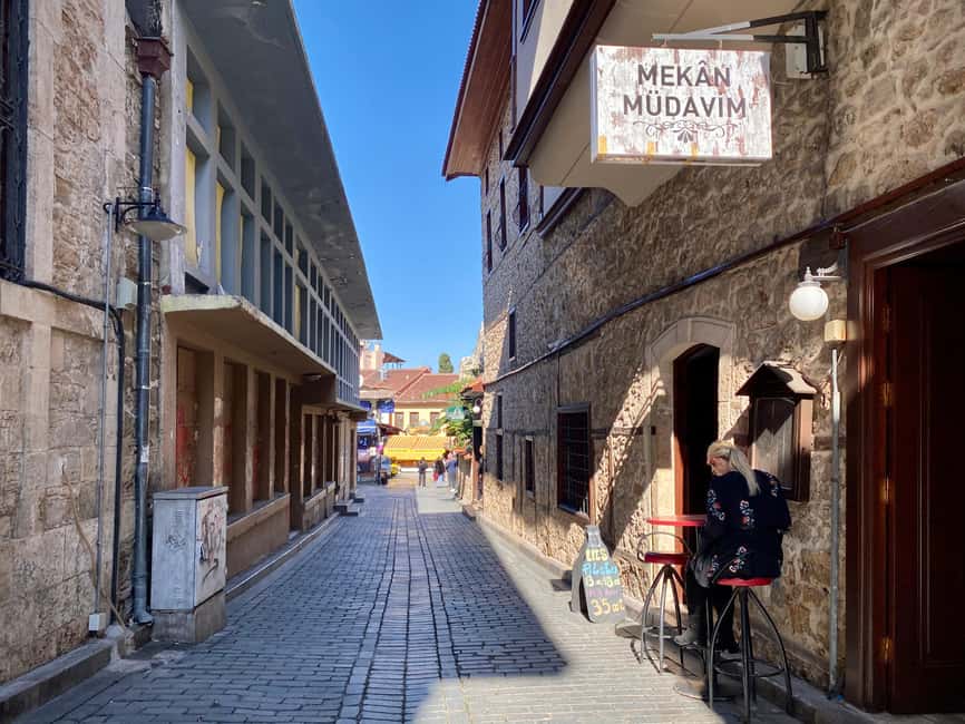 Full-Day Antalya City Tour from Side w/Boat Trip & Lunch - Lunch, with modest expectations