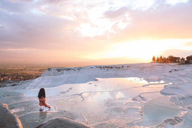Full-Day Pamukkale & Hierapolis Guided Tour w/Lunch from Antalya - Arriving at Hierapolis and Pamukkale