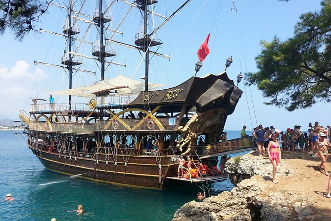 GONSTER : Luxury Pirate Boat Trip Lunch & Soft Drinks & Transfer - A full Mediterranean day for $28.66