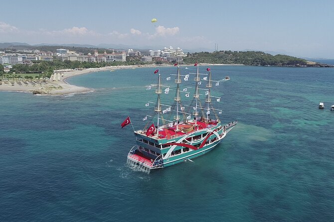 Half Day Boat Tour in Side, Turkey - Caretta Bay and the foam party