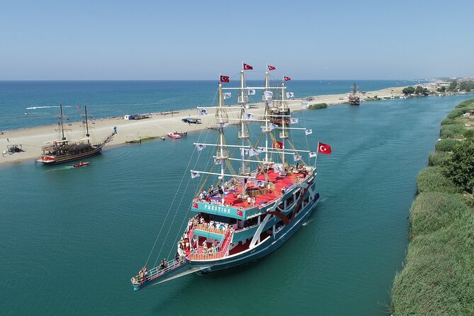Half Day Boat Tour in Side, Turkey - Swimming where the river meets the sea
