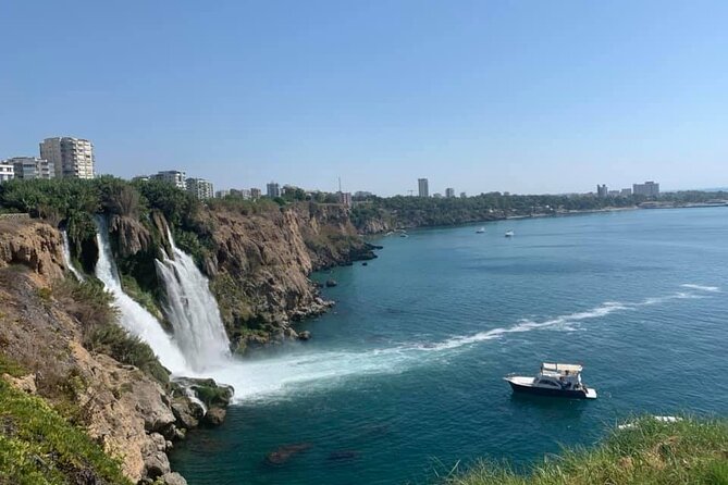 Half-Day Boat Tour to Antalya Waterfalls from Belek - Getting close to Lower Duden Waterfalls