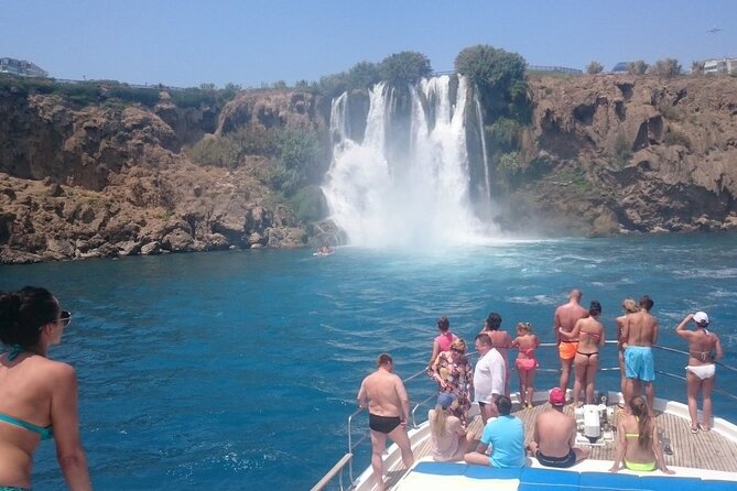 Half-Day Boat Tour to Antalya Waterfalls from Belek - Cruising past Kundu’s hotel coast