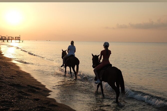 Horse back Riding in Antalya - Reaching the beach for the main views
