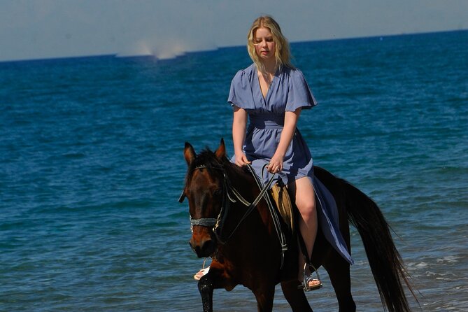 Horse Riding in Manavgat Side Forest and Beach - The pine-forest route and river pause