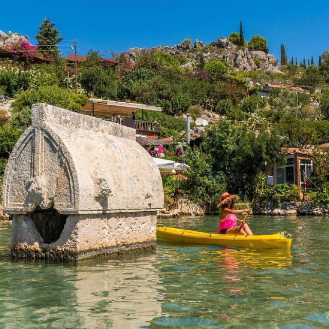 Kemer Demre Myra Kekova Tour - Myra, where tombs rise above the theater