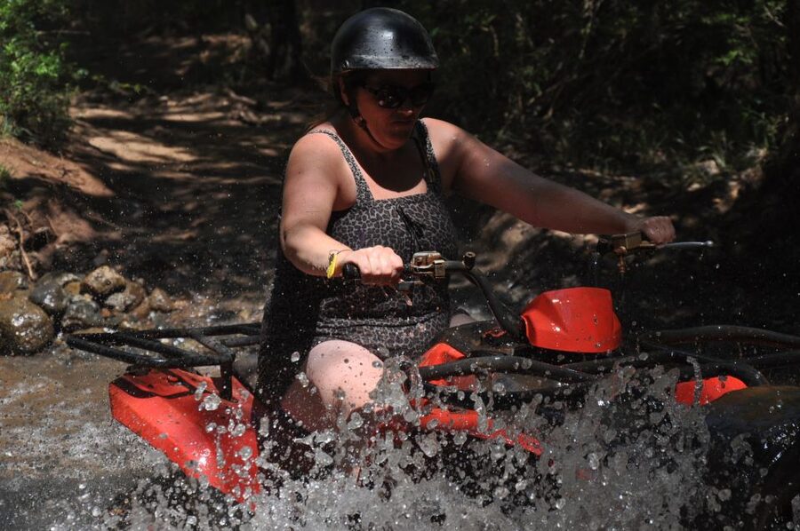 Kemer: Forest, Mud, and Streams Quad Safari Tour with Pickup - Leaving Kemer for the forest tracks
