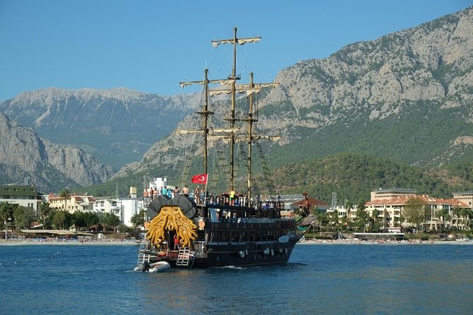 Kemer Pirate Boat Trip with Free Transfer from Antalya - Lunch, drinks, and onboard comfort