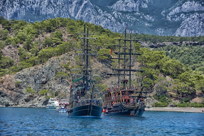 Kemer Pirate Boat Trip with Free Transfer from Antalya - Six hours around Kemer