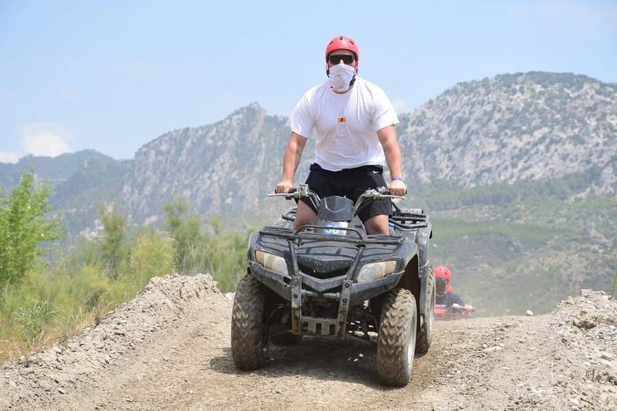 Kemer: Quad Safari Experience - Is the swimming stop guaranteed?