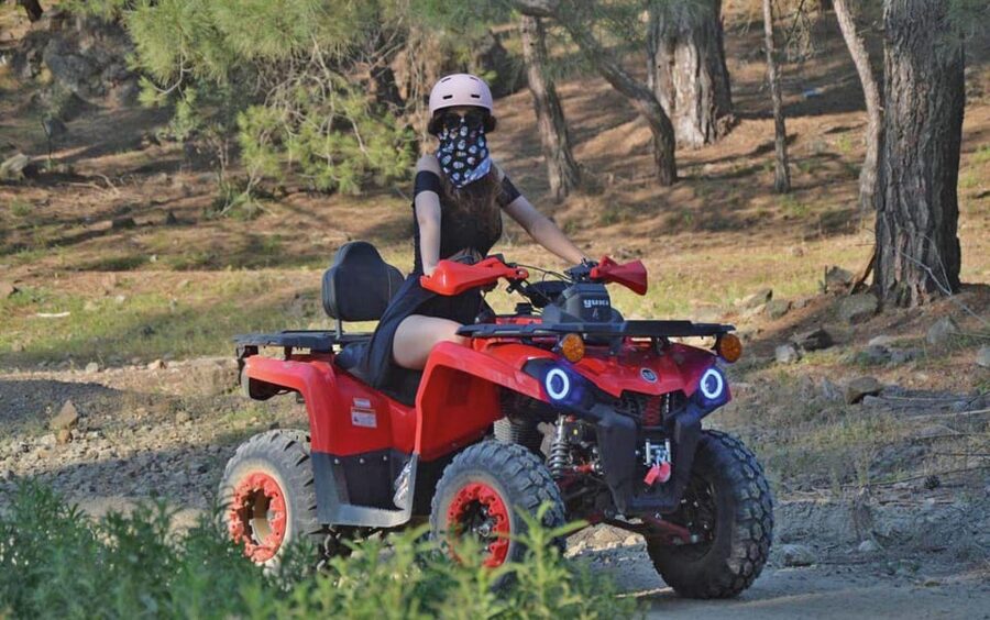 Kemer: Quad Safari Experience - Riding the rocky tracks around Çamyuva