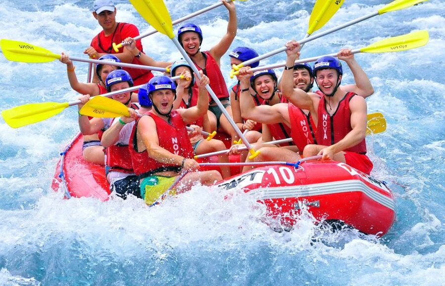 Köprülü Canyon Antalya: Whitewater Rafting Trip - Swimming, surfing, and getting off the raft