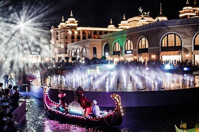 Land of Legends Night Show with transfer from Alanya - The lightship, boat show, and Chateau lights