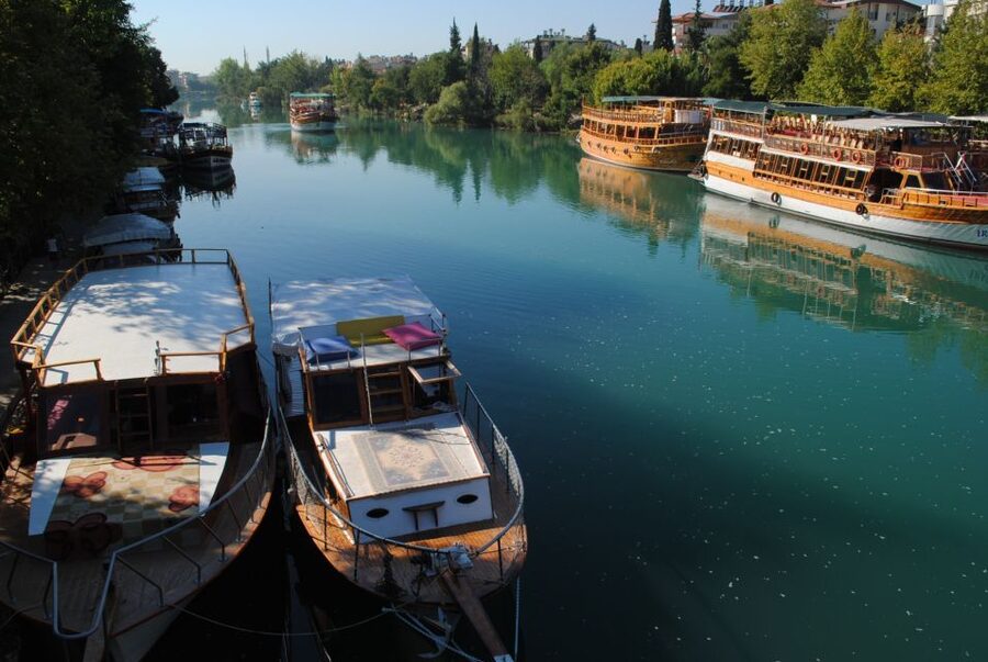 Manavgat Cruise & Grand Bazaar w/Lunch and Unlimited Drinks - Swimming where the river meets the Mediterranean
