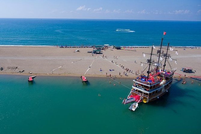 Manavgat River Boat Trip, Grand Bazaar Tour with Lunch from Side - Manavgat Waterfall and the extra entrance fee
