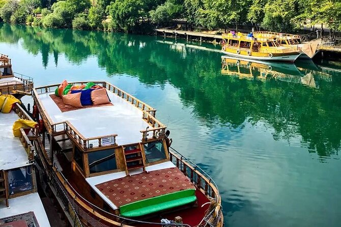 Manavgat River Cruise From Alanya w/ Hotel Transfer Service - The double-decker boat and waterfall views