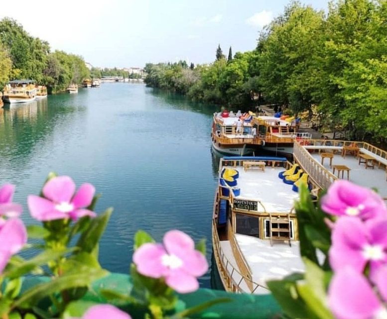 Manavgat River Cruise With Waterfall & Bazaar Tour - Swimming where the river reaches the sea