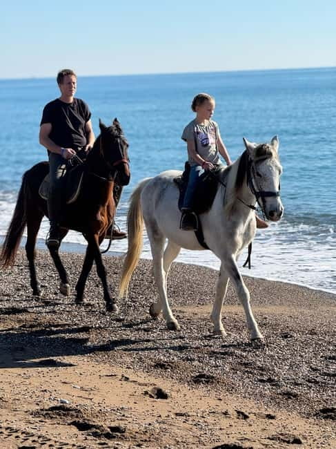 Manavgat Side: Horse Riding on the Beach and in the Forest - The forest trail, river pause, and coastal road