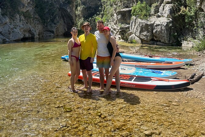 Natural Canyon Sup and Canoe Experience in Antalya - Paddling through the canyon and stopping to swim