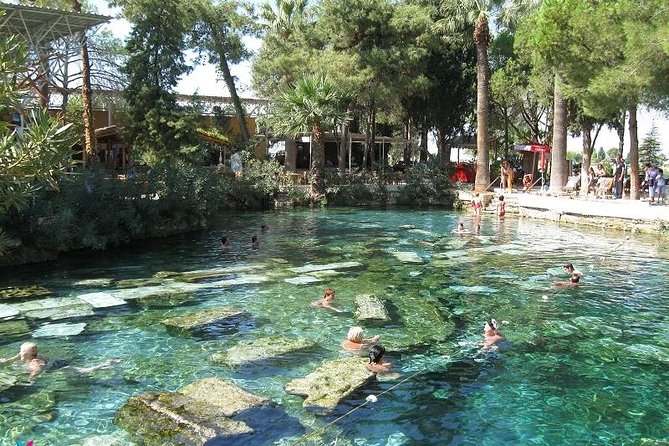 Pamukkale Hierapolis and Cleopatra's Pool Tour with lunch from Antalya - Pamukkale’s white terraces and the barefoot walk