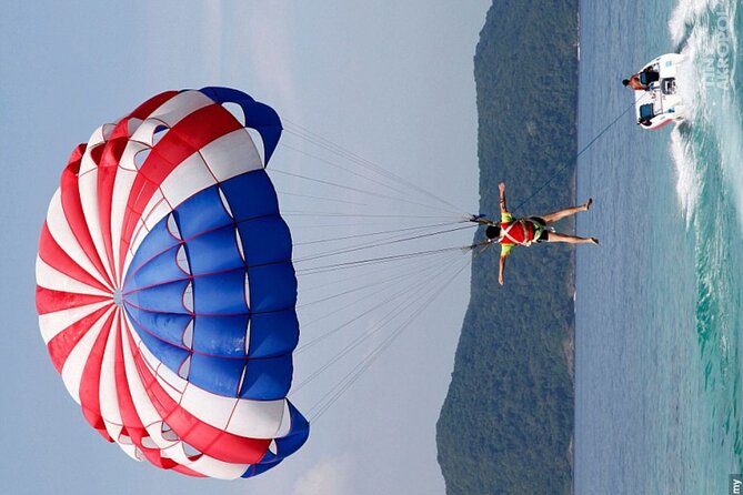 Parasailing Water Activity.. (Full Adrenaline) - What this Antalya flight actually feels like