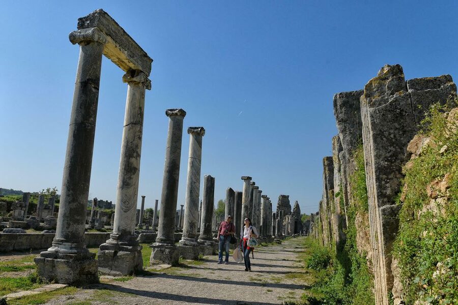 Perge, Aspendos & city of Side Full-Day Tour from Antalya - Transport, lunch, and the pace of the day