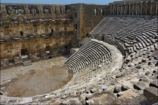 Perge Aspendos Side the Historical sites of Antalya - Manavgat Waterfall: a short, refreshing finish