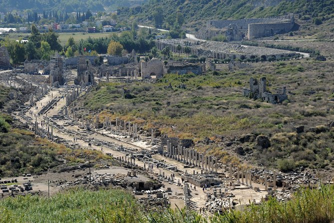 Perge Aspendos Side Waterfall Tour - How much walking and history should you expect?