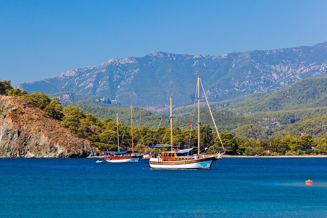 Pirate Boat Tour on the Beautiful Bays of Kemer - Adding the ancient port of Phaselis