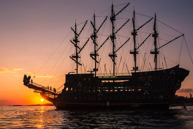 Pirate Boat Tour With Foam Party in Alanya - Cleopatra Beach From the Water