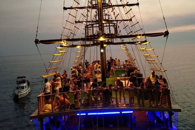 Pirate Boat Tour With Foam Party in Alanya - Music, Shows, and the Foam Party