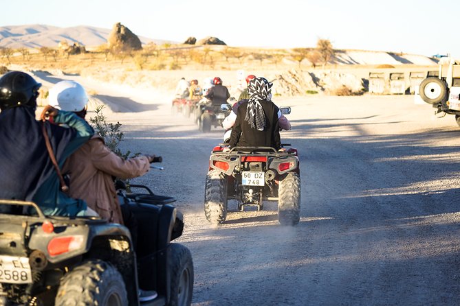 Quad Safari from Alanya at the Taurus Mountains - Getting set up for the ride