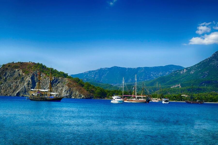 Relaxing Boat Trip with Lunch and Drinks - Reaching Phaselis and Its Ancient Port