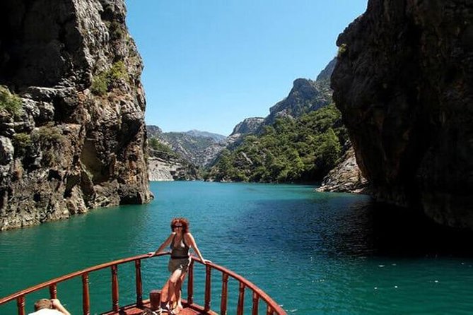 Side-Alanya: 5-Hour BoatTour inGreen Canyon with Lunch SoftDrinks - What $42.14 really gets you