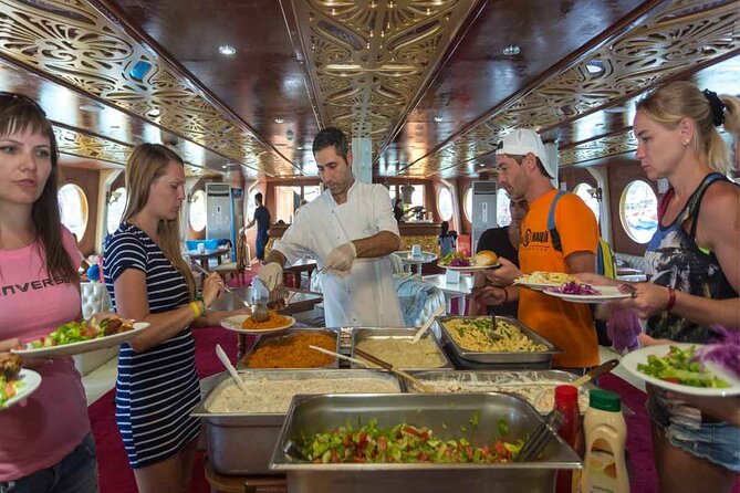 Side-Alanya: Pirate Yacht Tour (Legend Big Kral) with Lunch-Drink - Lunch, drinks, and what costs extra