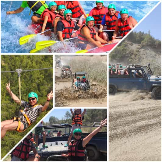 Side&Alanya:Rafting,Jeep,Quad/Buggy Safari/Zipline wLunch - Why Köprülü Canyon makes this more than an ATV ride
