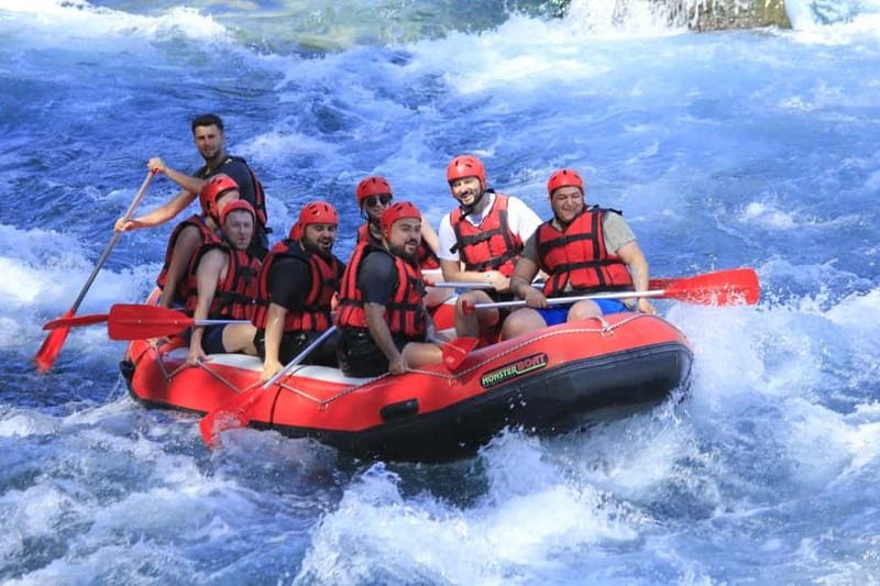 Side/Antalya: Canyon Rafting, Buggy or Quad, & Zipline Tour - Köprülü Canyon in one busy adventure day