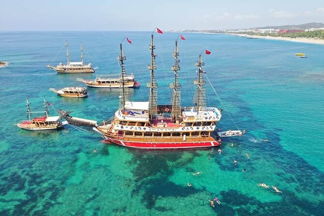 Side: Dolphin Island Boat Tour with Foam Party and Lunch - A full day on the water from Side