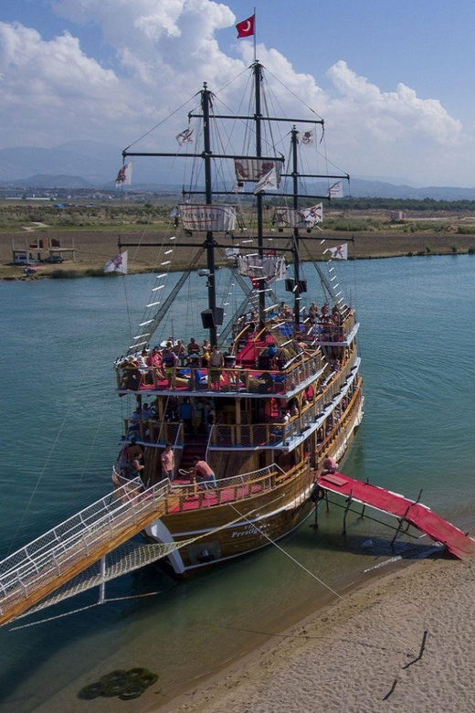 Side: Dolphin Island Boat Trip with Lunch & Unlimited Drinks - The return cruise to Kumköy