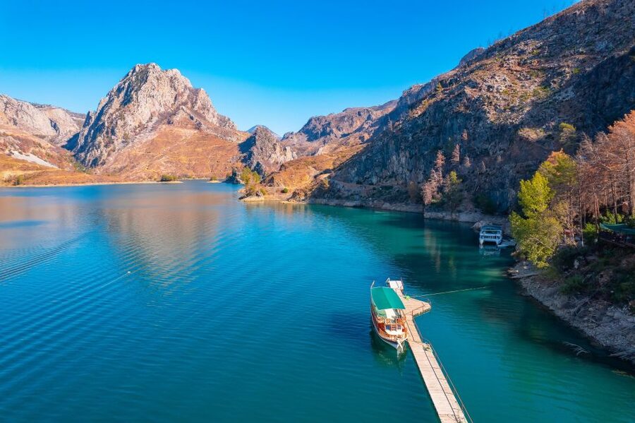 Side: Green Canyon Boat Trip & Bus Safari with Lunch - The mosque visit and the return to Side