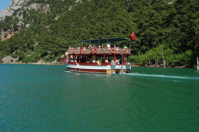 Side Green Canyon Boat Trip With Unlimited Drinks And Lunch - From Side to Oymapinar Dam