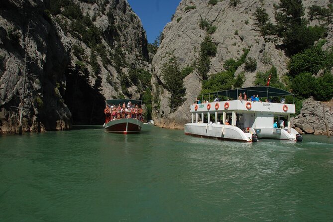 Side Green Canyon Boat Trip With Unlimited Drinks And Lunch - Oymapinar Dam and the Roman Bridge