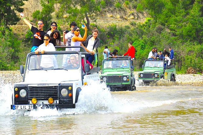 Side / Manavgat : Combo Rafting , Buggy & Jeep & Zipline(4 in 1) - Getting ready for the rafting section