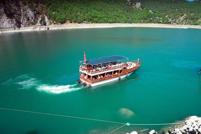 Side / Manavgat : Green Canyon Boat Trip w/ Lunch & Soft Drinks - The Morning Pickup From Side or Manavgat