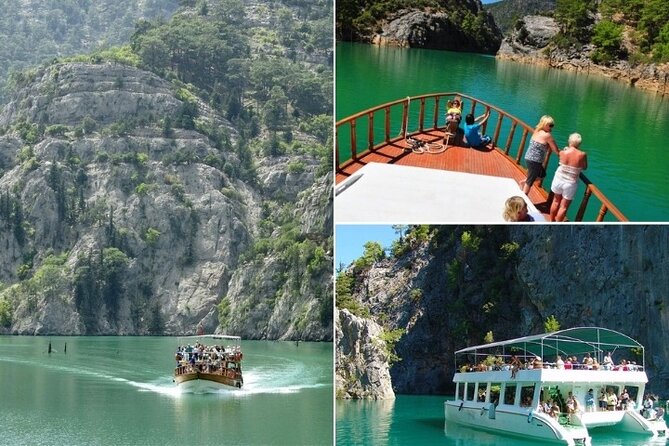 Side / Manavgat : Green Canyon Boat Trip w/ Lunch & Soft Drinks - Cruising Into Oymapınar Dam