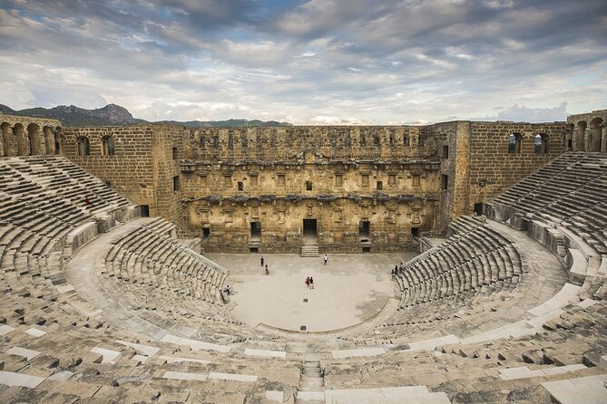 Side / Manavgat : Guided Perge Aspendos & Kursunlu Waterfall Tour - Aspendos Theater brings Roman engineering into focus