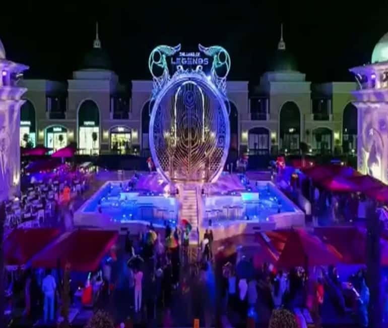 Side: Night Shows at The Land Of Legends with Transfer - The pickup schedule from the resort areas