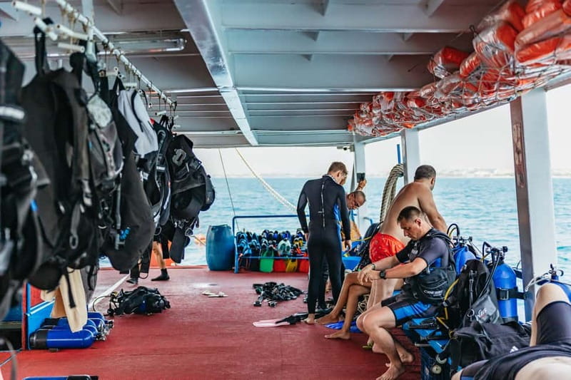 Side: Scuba Diving, Underwater Museum, 2 Dives incl. Lunch - What happens at the first underwater site